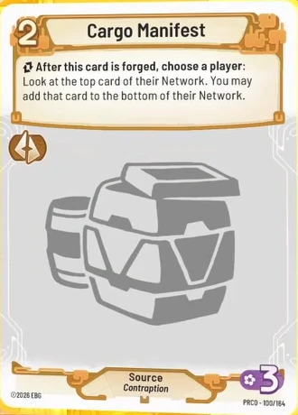 Cargo Manifest